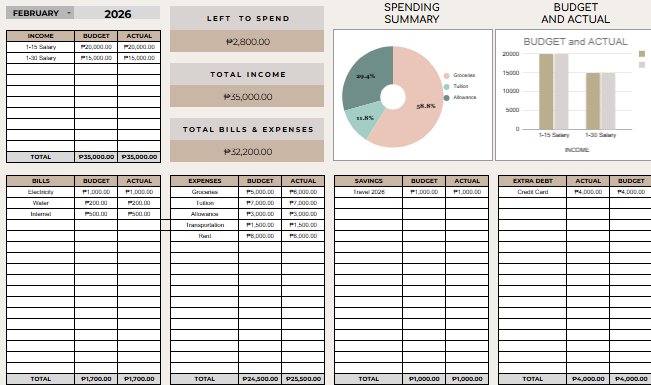 Stop Living Paycheck to Paycheck — Get the Complete Budget System That Actually Works - Image 7
